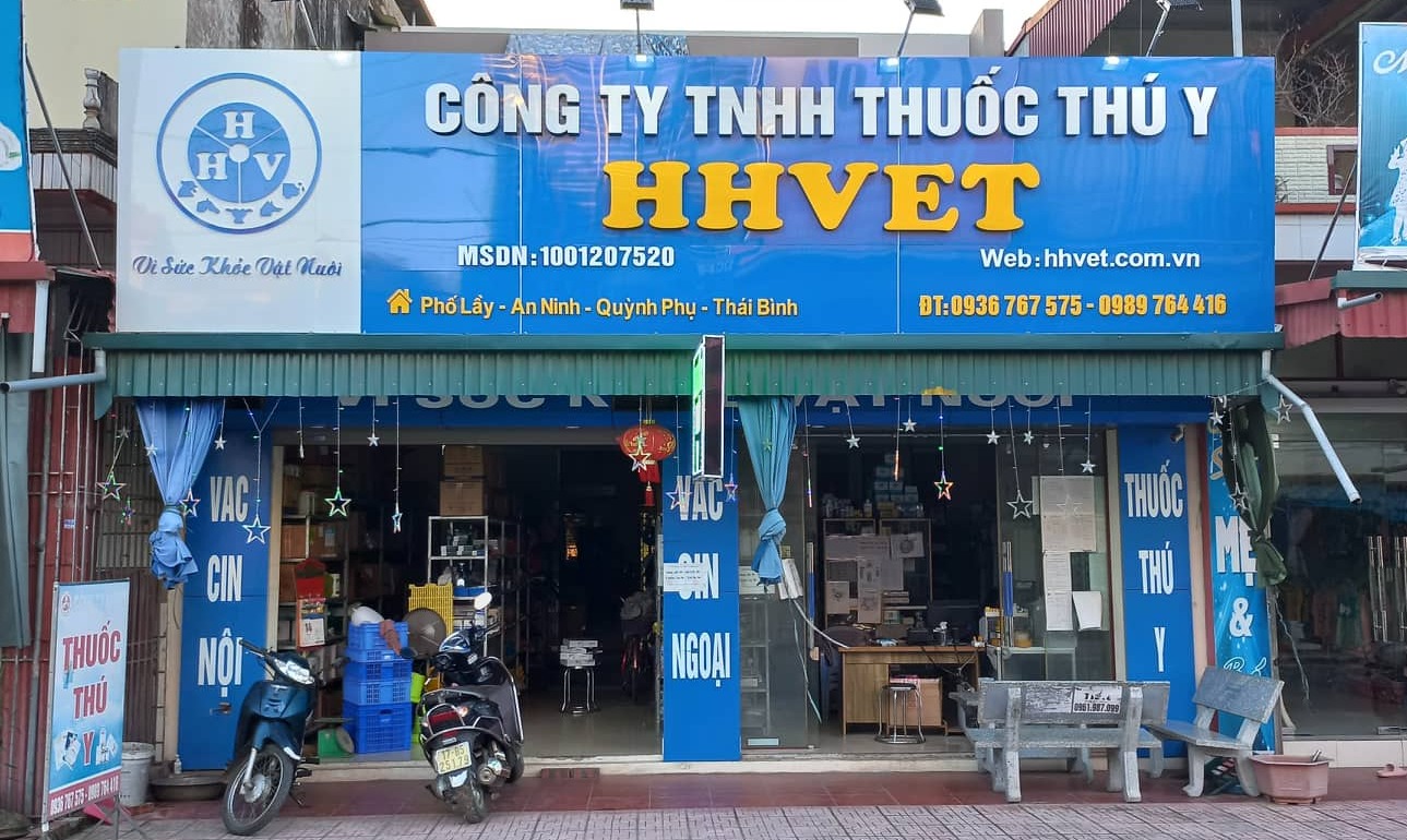 Biển hiệu của Công ty HHVET